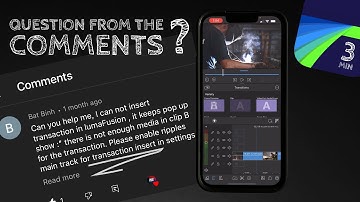 Ripple Editing Transitions w/ LumaFusion