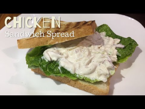 Quick & Easy CREAMY CHICKEN SANDWICH SPREAD