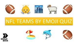 Guess The NFL Team By Emoji screenshot 4