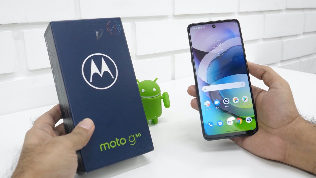 Moto G 5G Mid Range 5g Phone Unboxing & Overview - YouTube