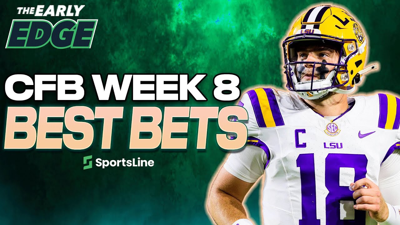 Our EXPERTS' College Football Week 8 BEST BETS | The Early Edge - YouTube