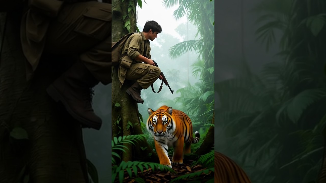 शिकारी और बाघ की कहानी | Shikari Aur Bagh Kahani | Moral Story Hindi 