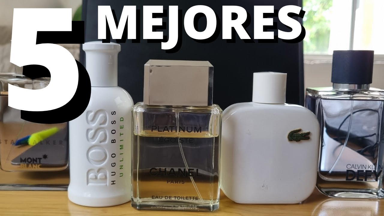 Los 10 mejores perfumes con olor a limpio para hombre