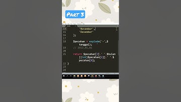 #3 Format tanggal pada PHP pemrograman web