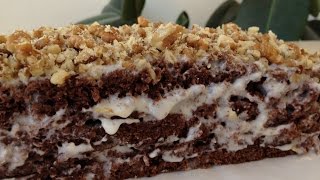 Chocolate Cake (Awesome and Juicy!) English Subtitles