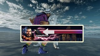 Ganryu Can Regenerate His Health Against Julia