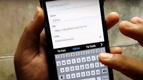 Samsung Galaxy S5 : How to Add Bookmarks on Chrome Browser (Android Phone)