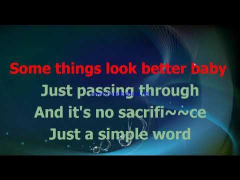 Sacrifice Official by Elton John / lyrics / Chords / Karaoke 