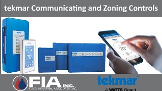 tekmar Communicating and Zoning Controls