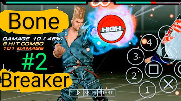 PAUL PHEONIX BONE BREAKER COMBO TUTORIAL | WITH INPUT INFORMATION | TEKKEN 6 | ANDROID PPSSPP