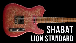Shabat Lion Standard Pink Paisley
