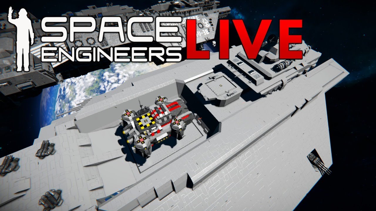 Space Engineers LIVE - Expedition Ship Building! - YouTube