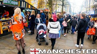 MANCHESTER City Centre Walk Tour November 2022