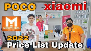 Poco X3 GT, Xiaomi 12T Pro, 12T, Infinix Note 10 Pro, Black Shark 5 Pro, Price List Update 2022,