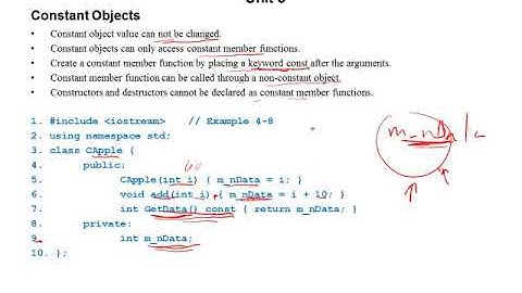 C++ for C programmers (Chapter 4 Unit 5)