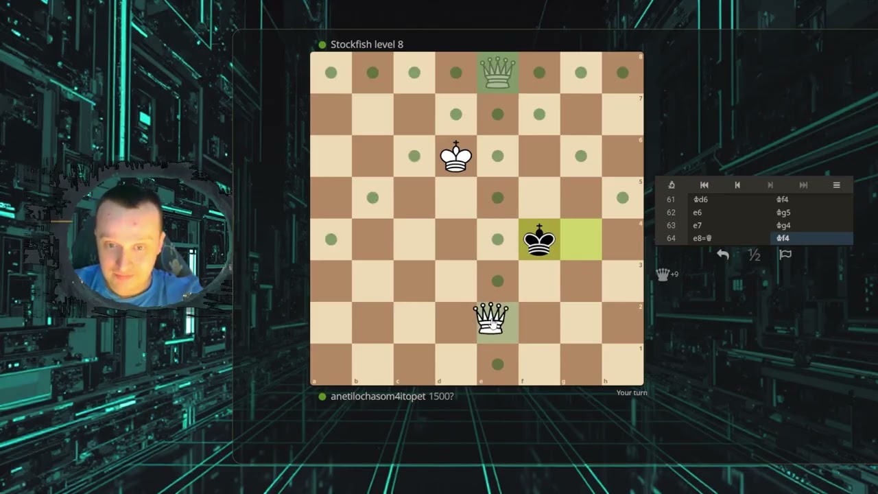 Как всё хорошо начиналось! Наглядное отличие Стокфиша от Лилы. И как мозг систематизирует информацию