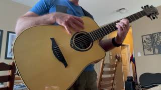 Self-contained effects and LOOPER on the LAG HyVibe THV20DCE (a li’l Chris Isaak for ya)