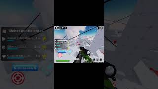 Triple kill sniper dans la zone d'entrainement