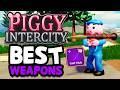 Piggy Intercity Best Weapons RANKED &amp; Locations! 🔫⚔️