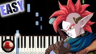 Chords For Dragonball Z Theme Of Tapion Easy Piano Tutorial タピオンのテーマ ピアノ簡単楽譜 ドラゴンボールz 龍拳爆発 悟空がやらねば誰がやる