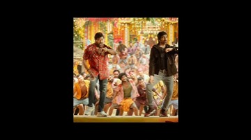 Megastar Chiranjeevi Mass Maharaj Ravi Teja Dance poonakalu loading song in waltair Veerayya #shorts