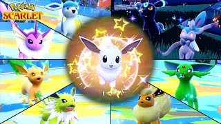 How I Caught All Shiny Eeveelutions in Pokémon Scarlet & Violet!