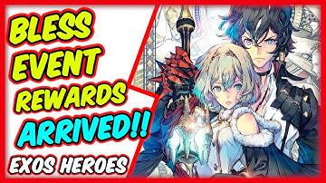 Exos Heroes Bless Event Rewards Is Here! Tonnes of XES + Fated Hero Select Ticket!