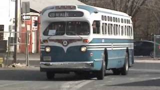 BusFan TV: 1953 GMC TDM4512 'Old Look' exPSCT G572 Goes For a Spin at Lakewood Bus Terminal