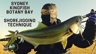 SYDNEY KINGFISH | Botany Bay Shorejigging landbased guides