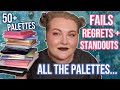 EVERY Eyeshadow Palette I Tried in 2020... It's A LOT! Regrets, Fails, Loves, & Faves!