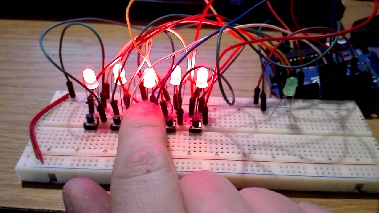 Arduino uno memory game - YouTube