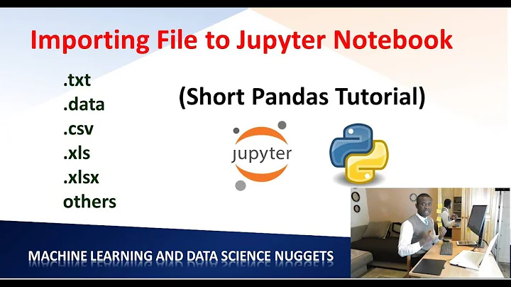 Lesson 1 - How to Read Different File Formats in Python (Jupyter Notebook + Pandas)