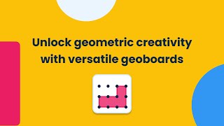 Unlock geometric creativity with versatile geoboards | Brainingcamp