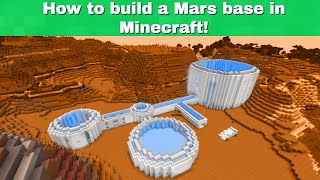 How to build a Minecraft mars base (tutorial)