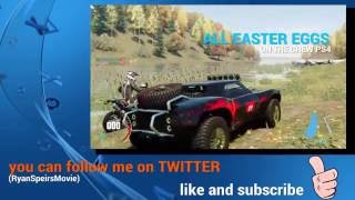 THE CREW ALL EASTER EGGS ON PS4