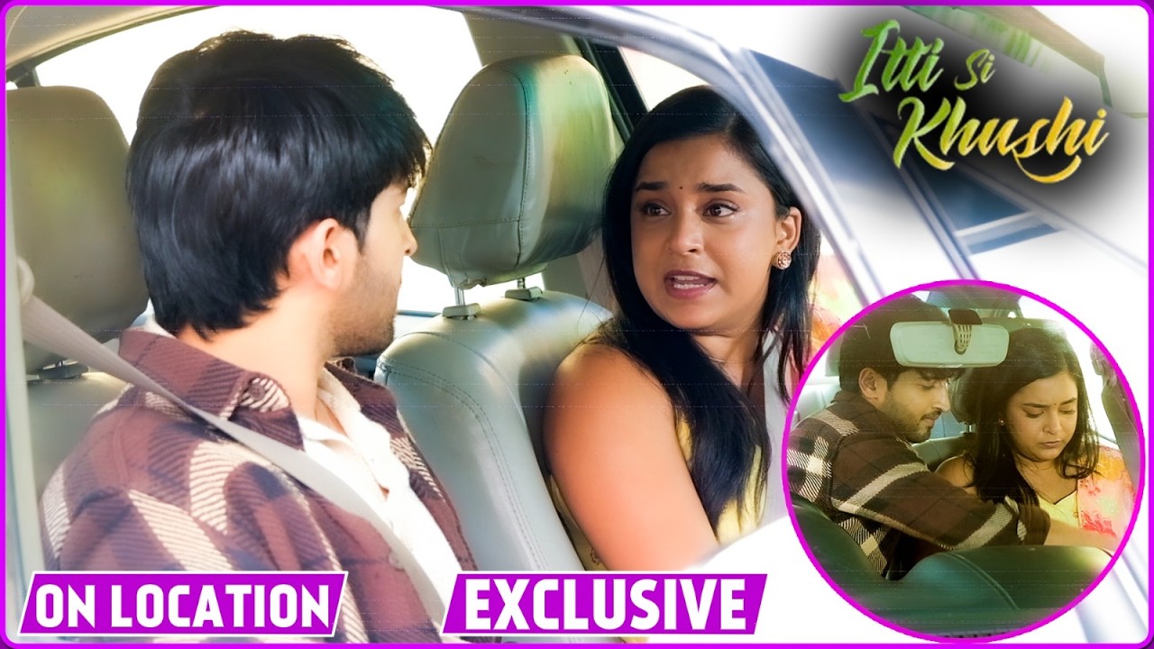 Съемки сериала «Итти Си Кхуши»: Вират злится на Анвиту, у Анвиты случается эмоциональный срыв.