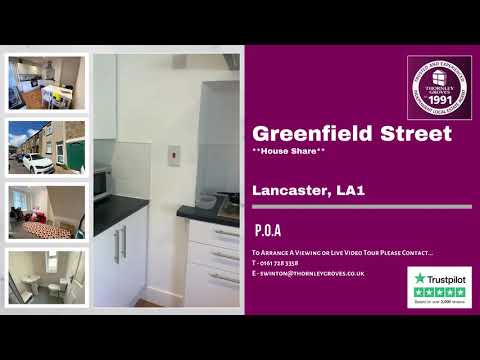 Greenfield Street, Lancaster - P.O.A