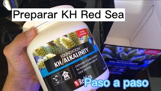 Cómo preparar KH Red Sea foundation 💦🐡 by Guppy Lovers 334 views 1 year ago 4 minutes, 3 seconds