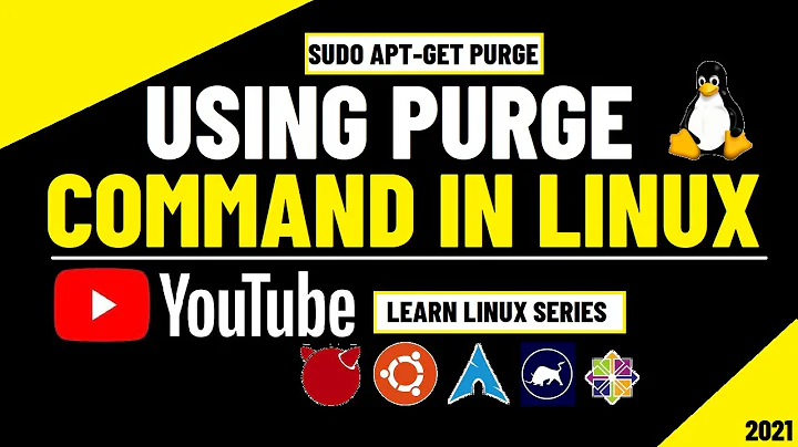 How to use Purge Command on Linux | Uninstall Package | Sudo apt-get Purge | Purge Ubuntu 21.04