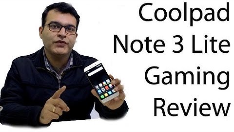 Coolpad Note 3 Lite Gaming Review, Performance Benchmarks And Heating Test