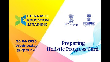 Preparing Holistic Progress Card