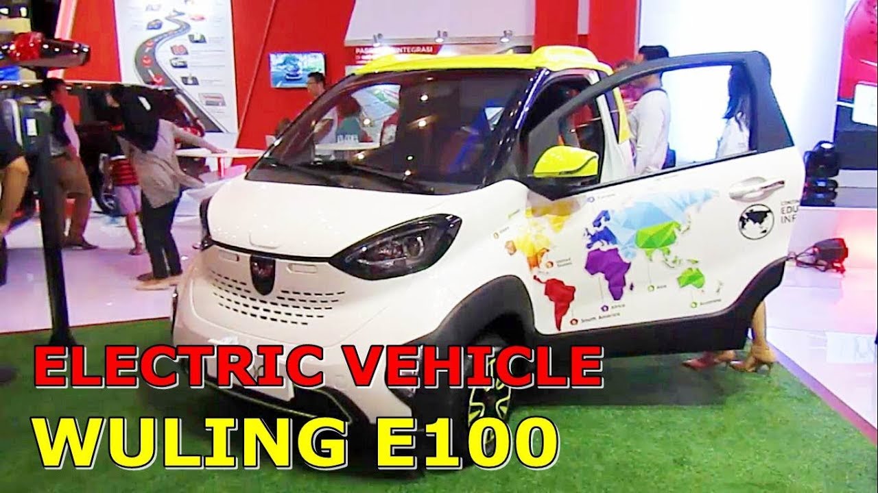 NEW 2018 WULING E100 SMALL EV | INTERIOR EXTERIOR WALKAROUND AT 2018 GIIAS