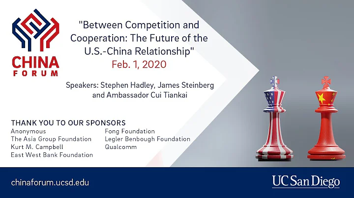 Between Competition and Cooperation: The Future of the U.S.-China Relationship