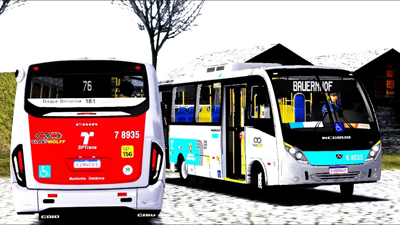 Lançamento Neobus Thunder+ 2016 VW 9.160 OD Euro 5 Padrão Sp By CS3D Mods | Linha 76