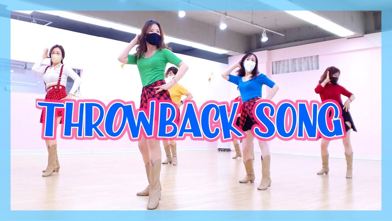 Throwback Song Line Dance(Intermediate) 쓰로우백송 라인댄스 퀸즈라인댄스𝐐𝐮𝐞𝐞𝐧𝐬