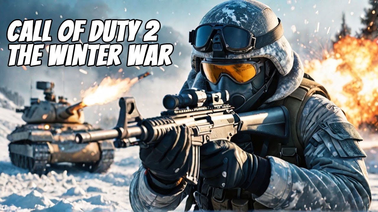 Cod2 Winter Call of Duty 2 - The Winter War (Full Mission Gameplay) | Brutal Winter ...
