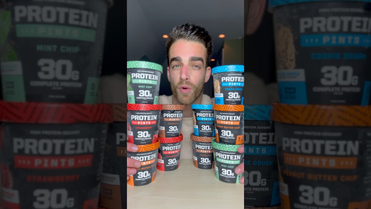 Let’s try PROTEIN Ice Cream 