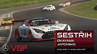 Mercedes-Benz Virtual GP 2024 - Sestřih 5. závodu - Okayama