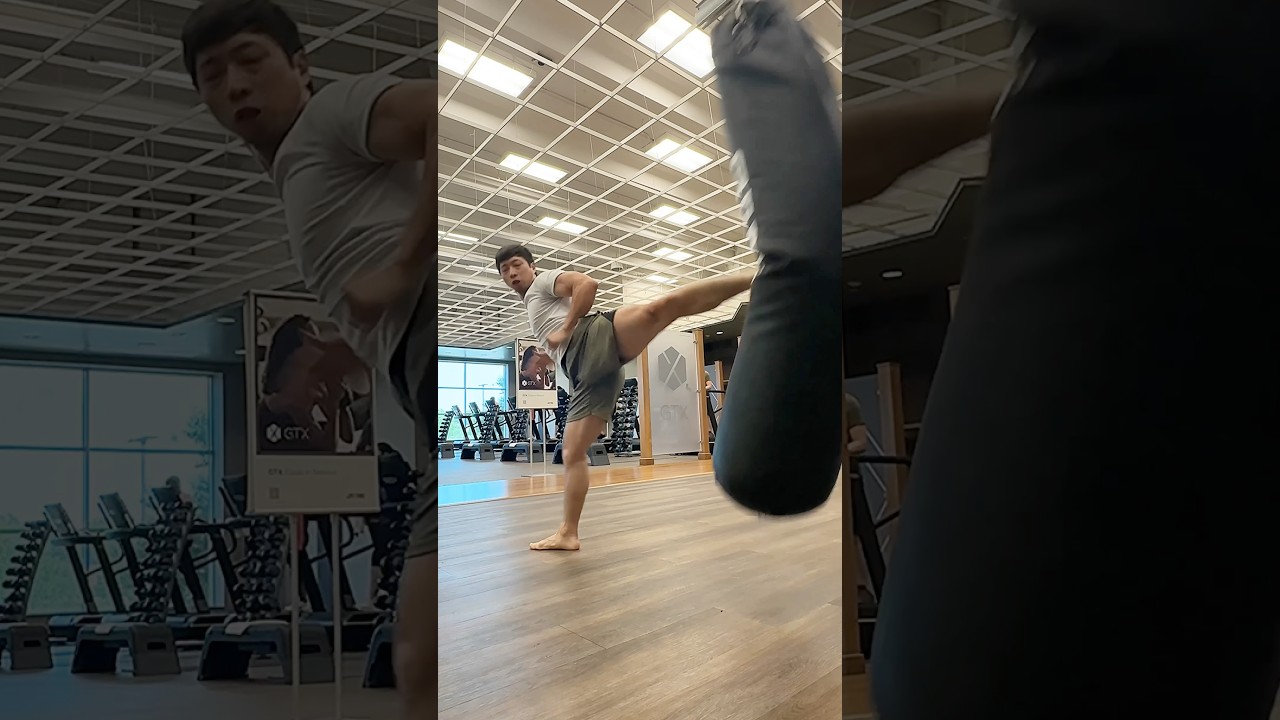 Taekwondo Kicks Heavy Bag 