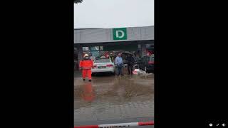 Würselen Unwetter - Deichmann Eingestürtzt2 - 14.07.2021